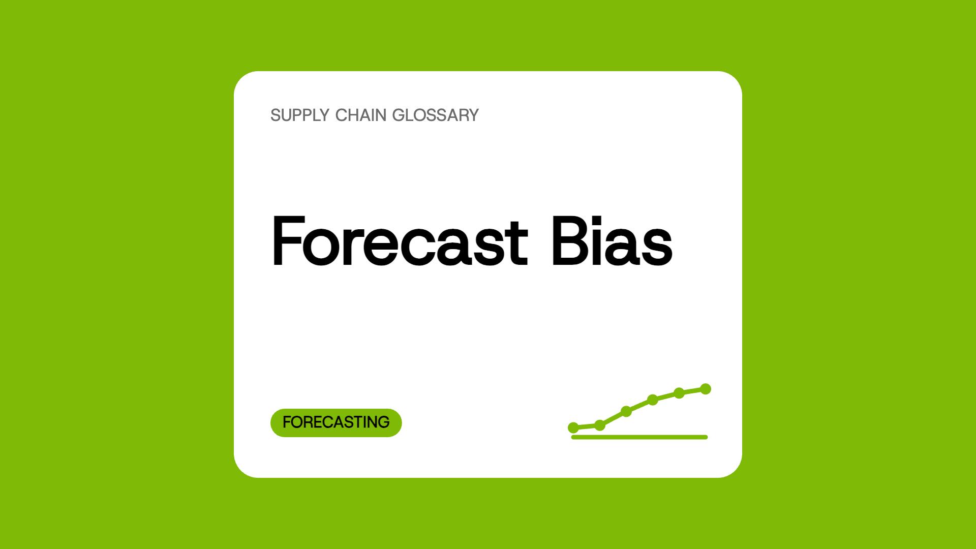 Forecast Bias