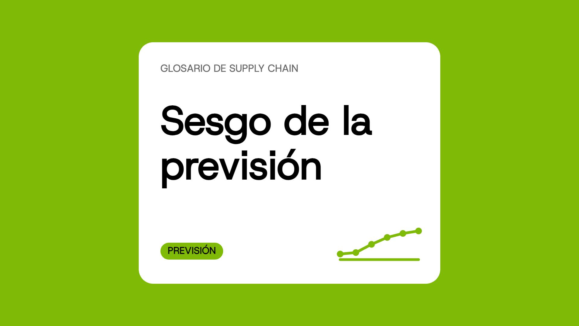 Sesgo de la previsión