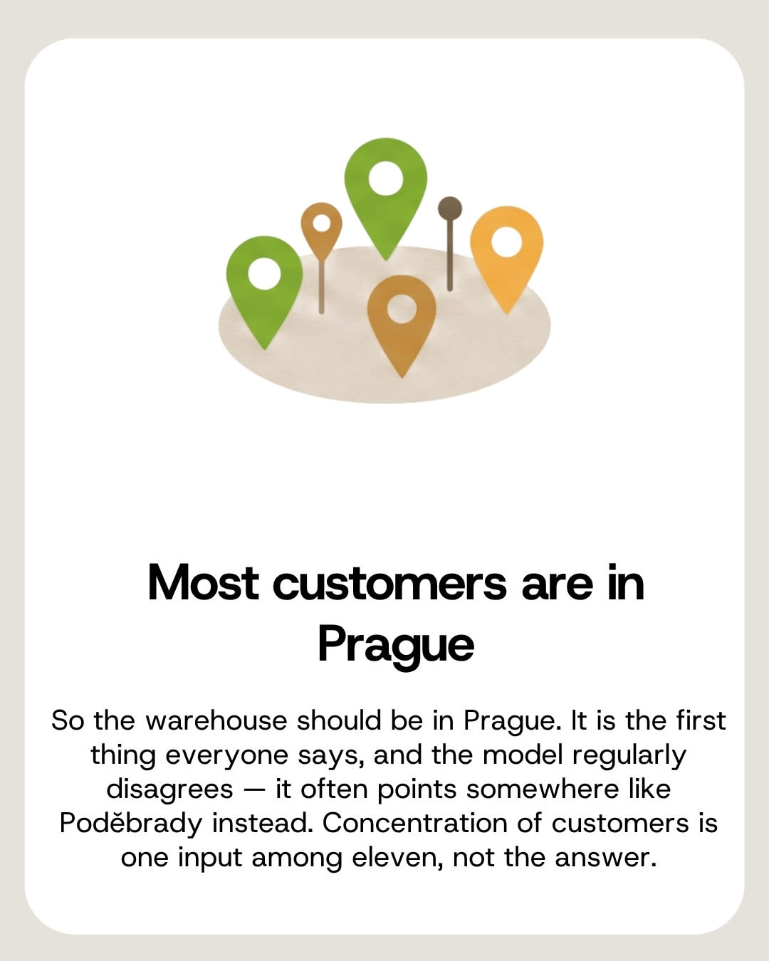 Customer concentration is one input among eleven, not the answer