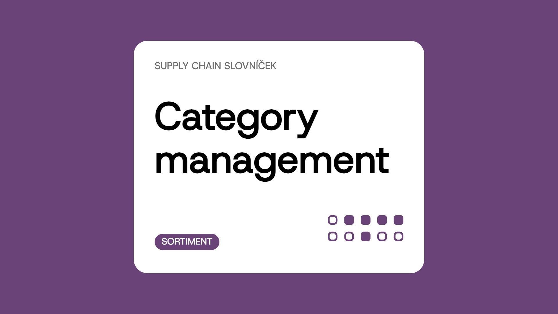 Category management