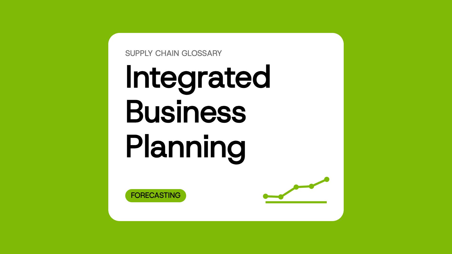 Integrated Business Planning