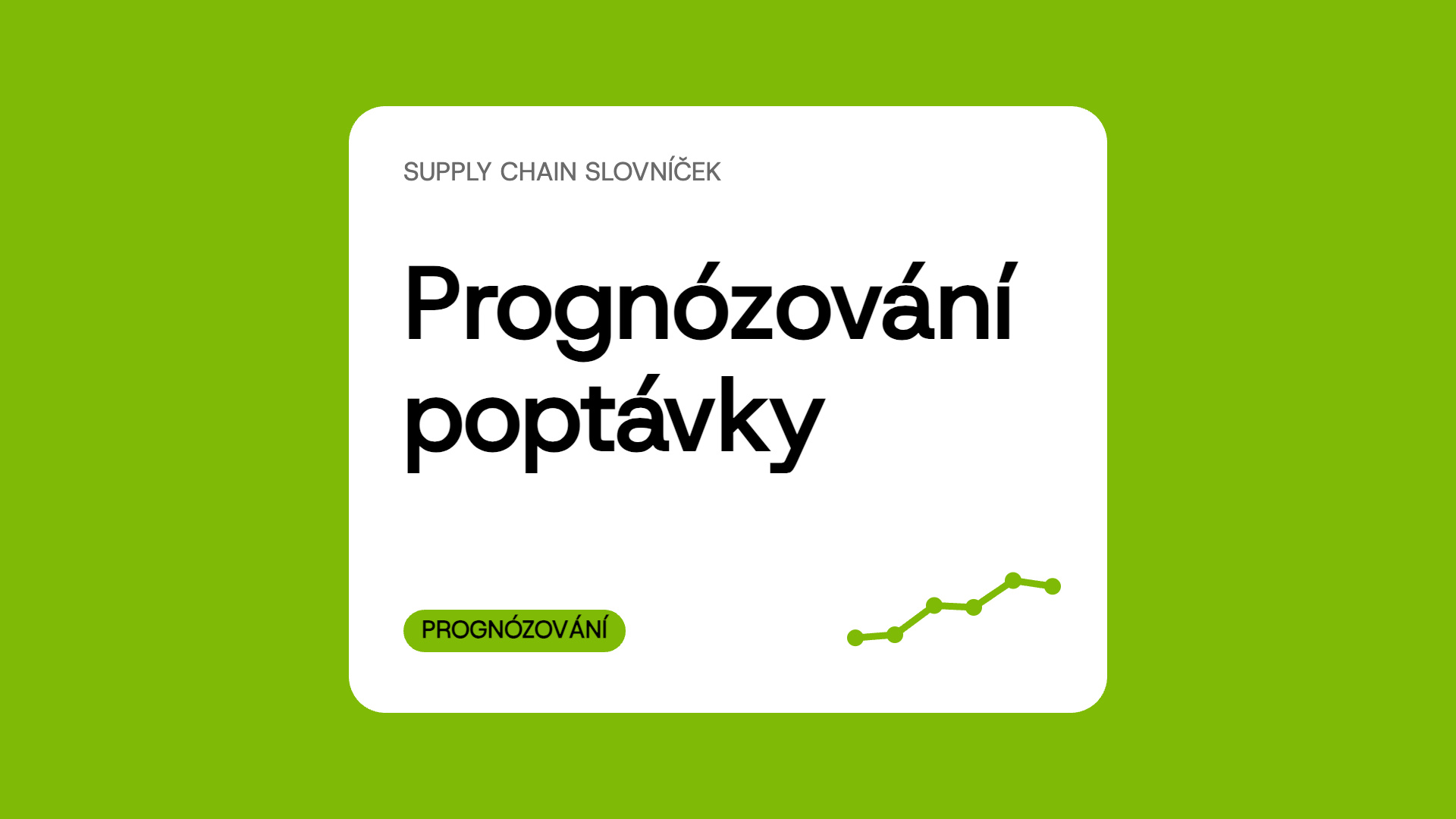 Prognózování poptávky