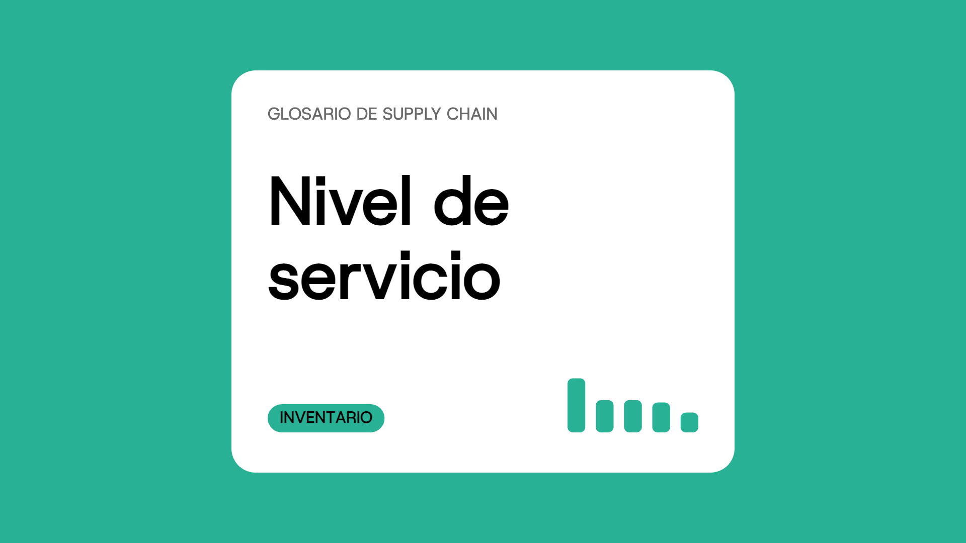 Nivel de servicio