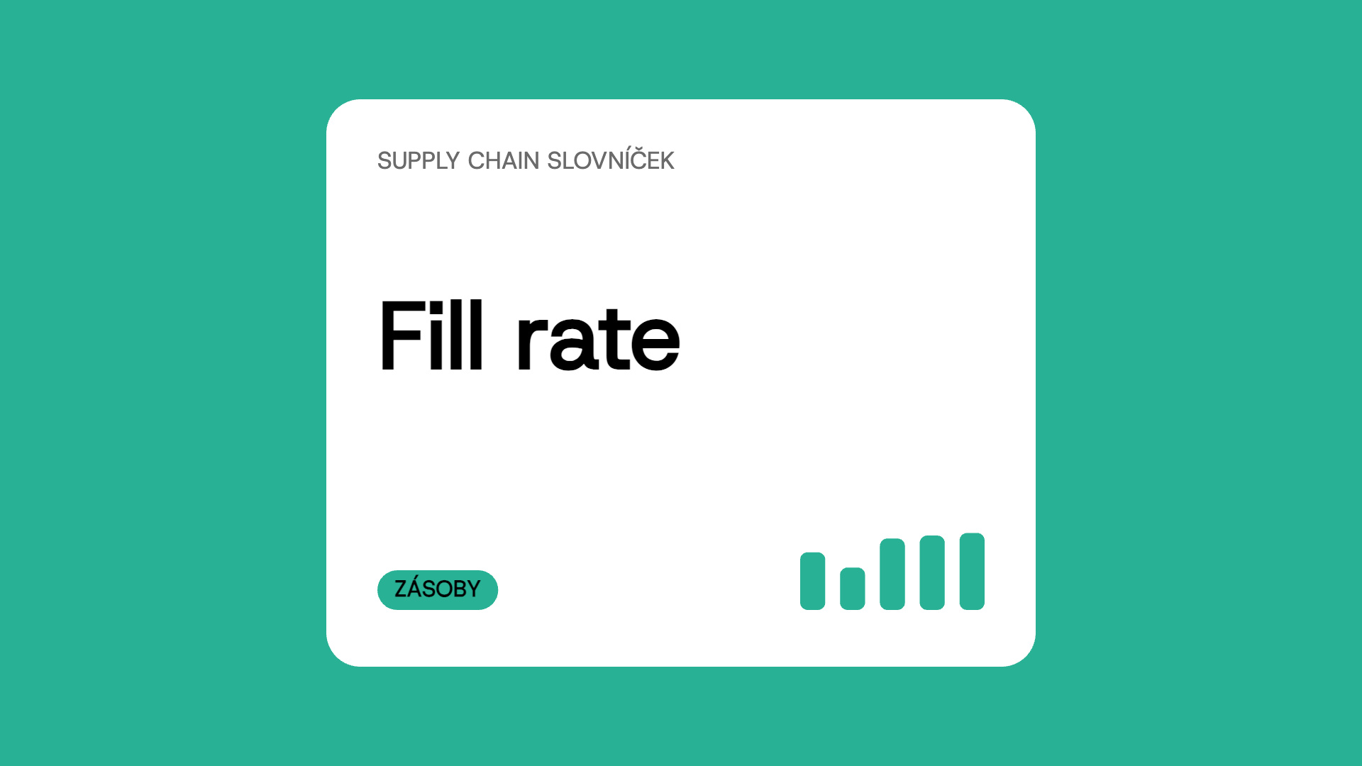 Fill rate