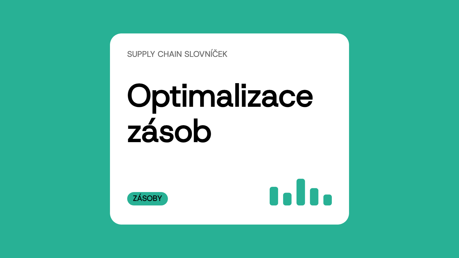 Optimalizace zásob