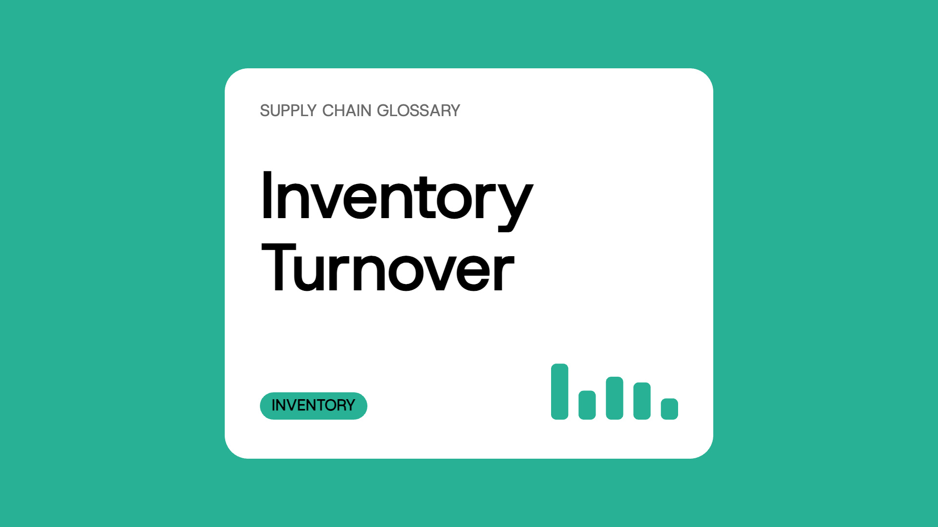 Inventory Turnover