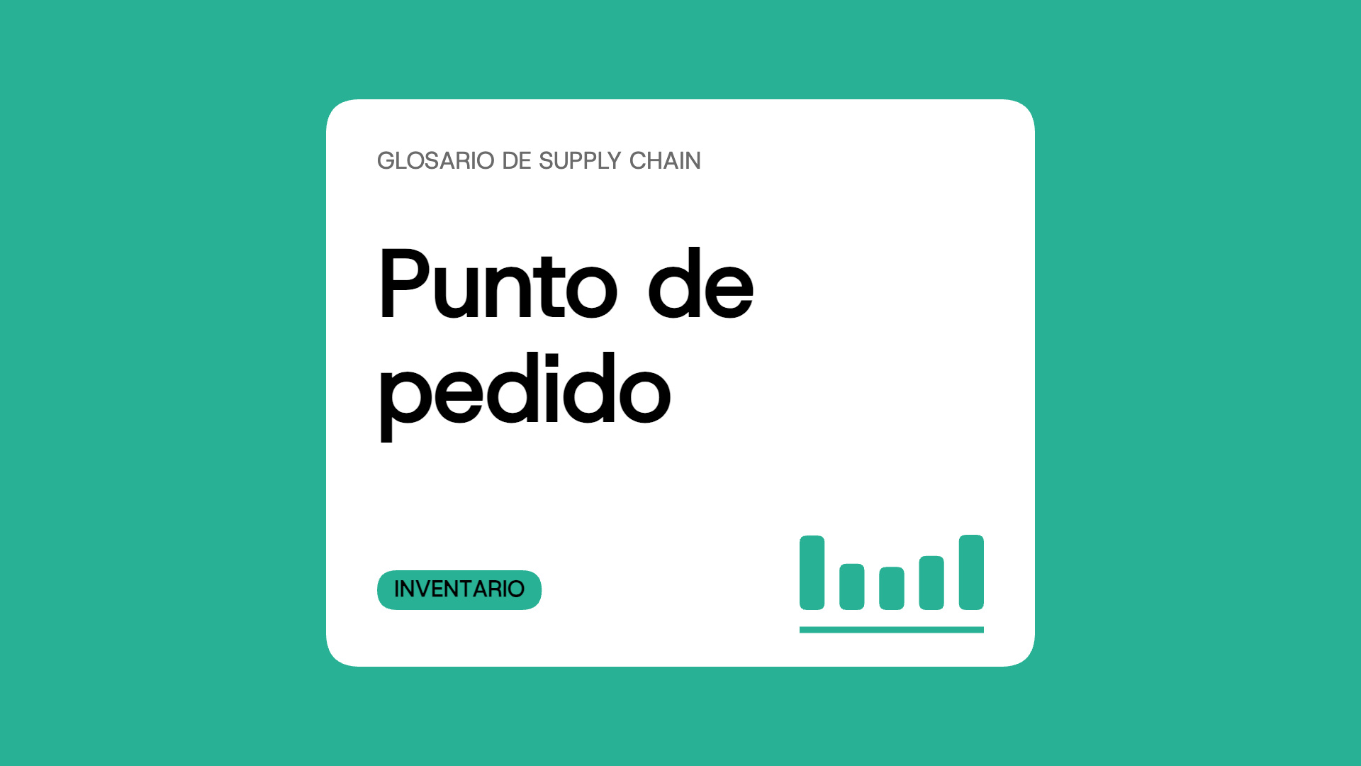 Punto de pedido