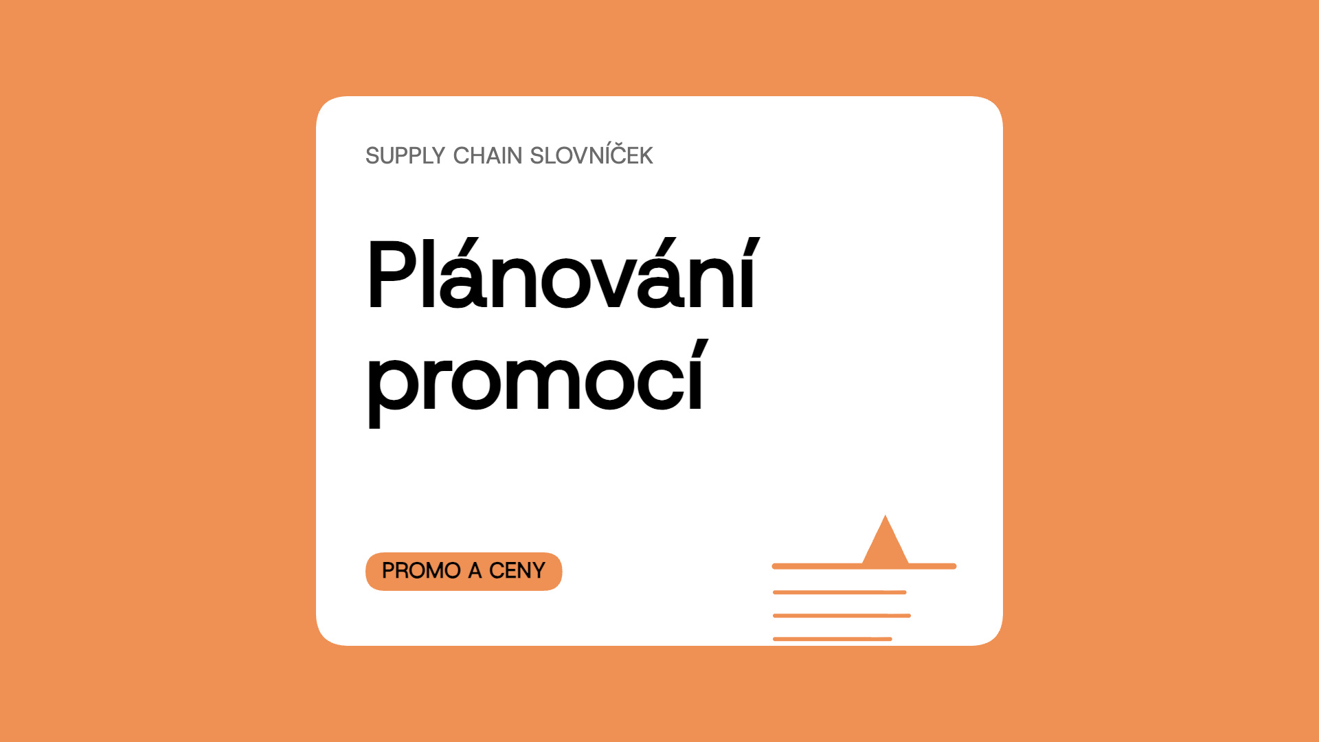 Plánování promocí