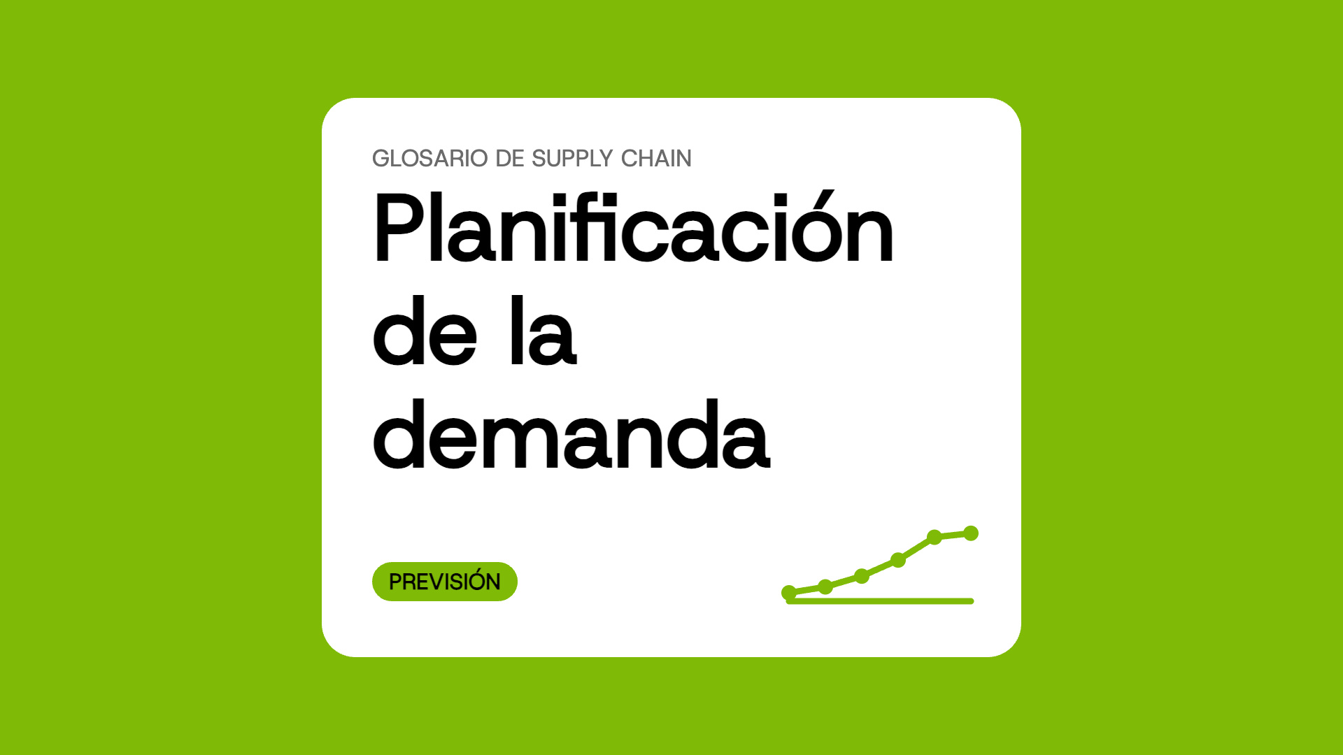 Planificación de la demanda