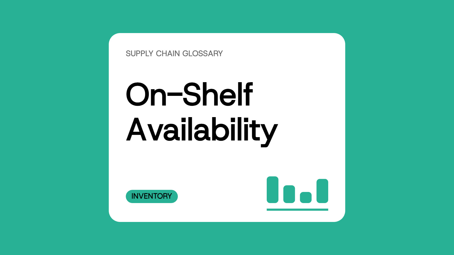 On-Shelf Availability