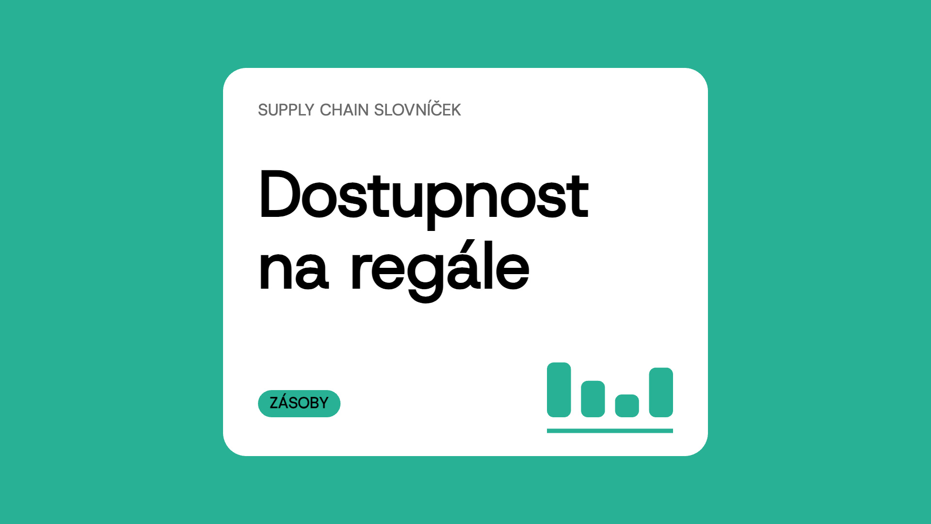 Dostupnost na regále