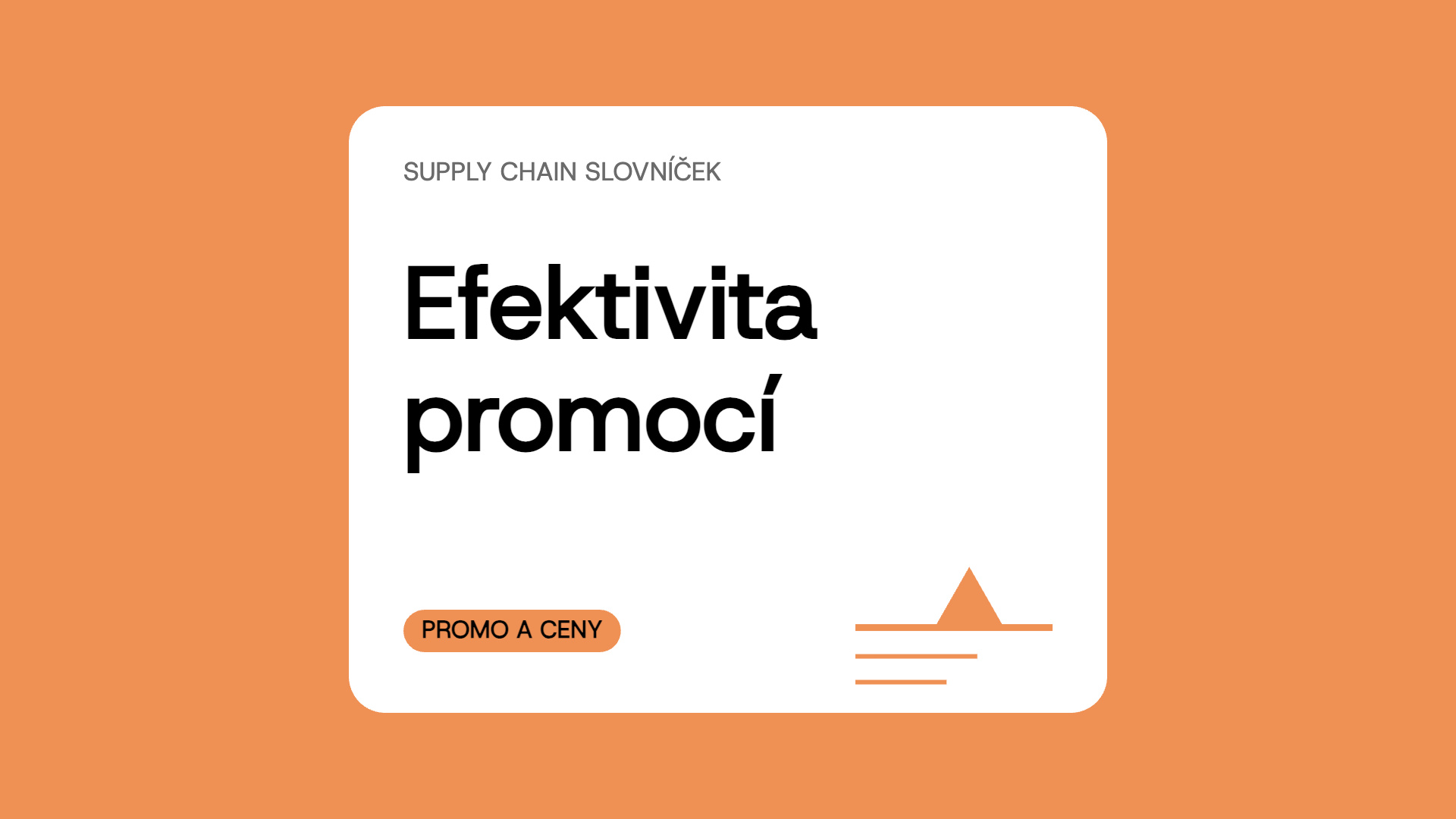 Efektivita promocí