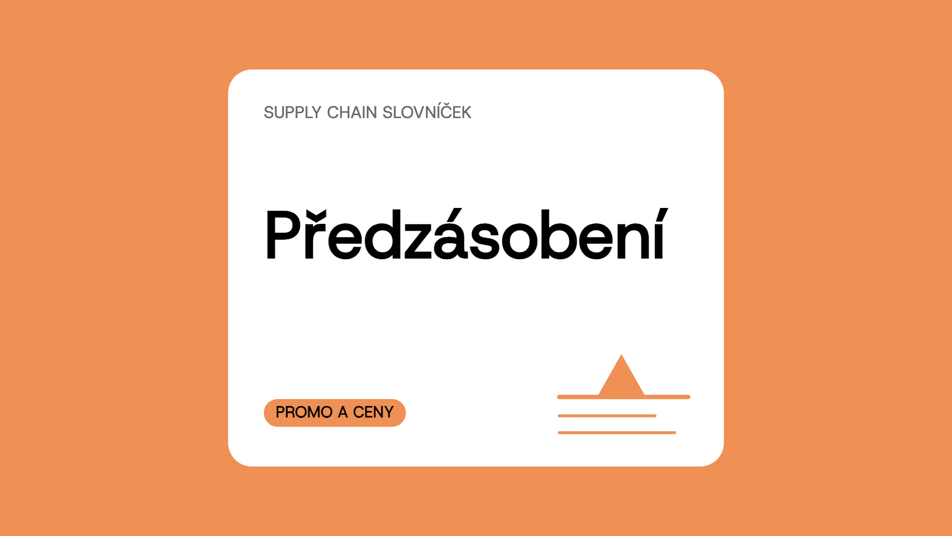 Předzásobení