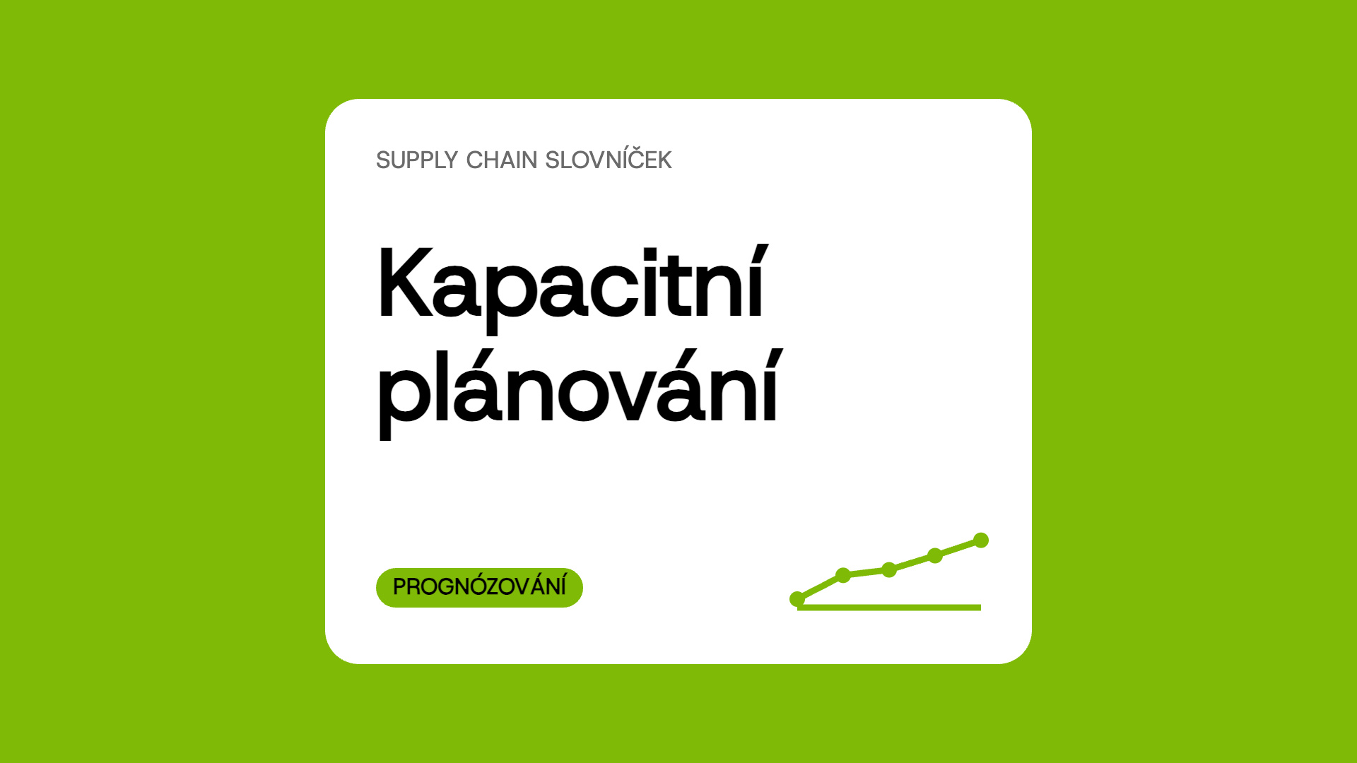 Kapacitní plánování